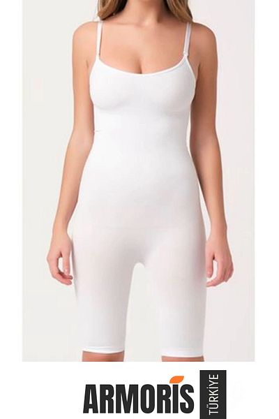 Armoris New Generation Tightening Shaper No Trace Comfortable Stylish White Long Leg Seamless Corset
