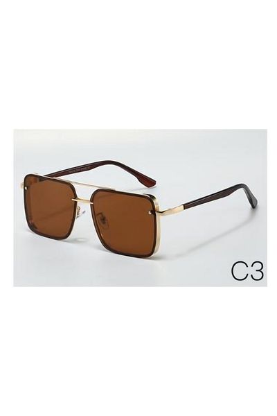 Escales Unisex Uv 400 Protected Police Sunglasses