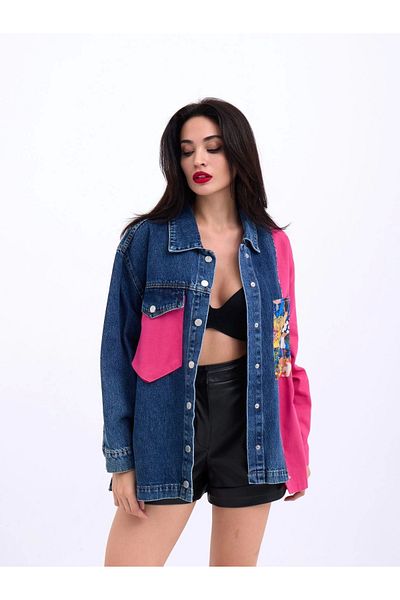 Butik 5975 JACHETĂ DENIM-ALBASTRU