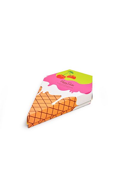 Happy Socks 2-Pack Kids Ice Cream & Fruit Socks Gift Set