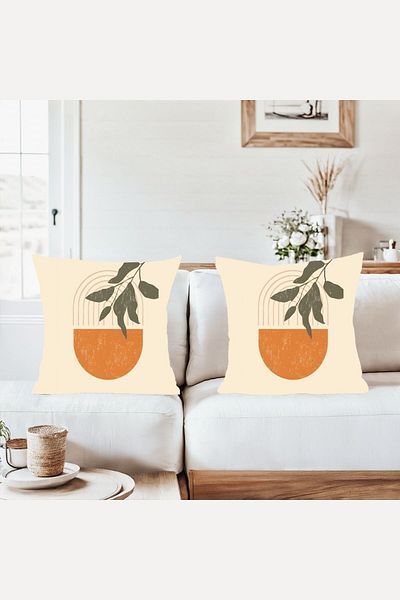 on the clouds Modern Decorative Design Bohemian Combination Hidden Zipper Throw Pillow Cover Sofa Pillow Case Set (2Pcs)