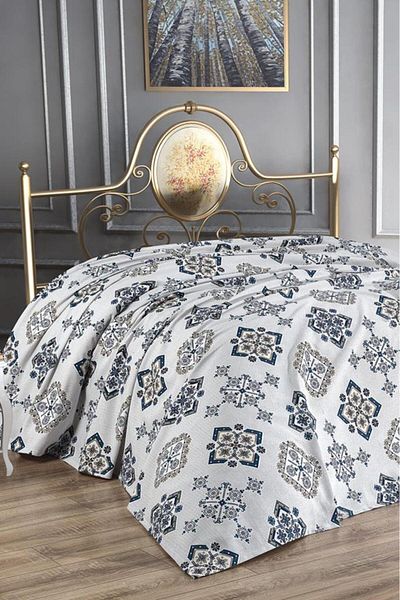 Çeyiz Diyarı Melek Double 100% Cotton 240X220 cm Single Pique