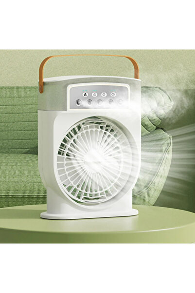 Ozmik Mini fan nemlendirici şarj edilebilir taşınabilir soğutucu ile kişisel Mini soğutma fanı 600ml