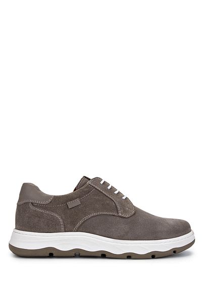 Tamer Tanca Men's Genuine Leather Mink Suede Casual Shoes