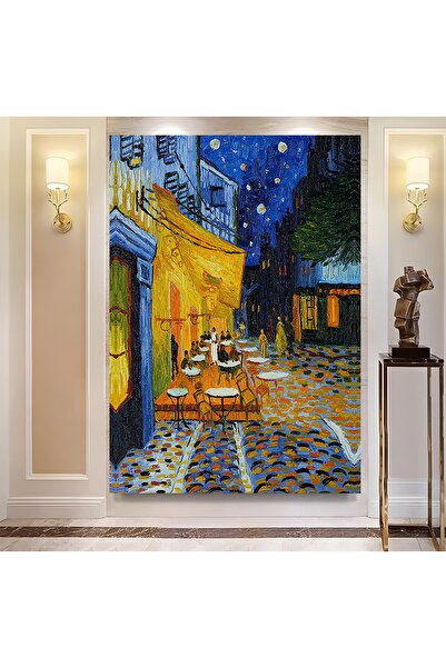 EMYA HOME Vincent Van Gogh - Terasa de Cafea Noaptea Tablou pe Canvă