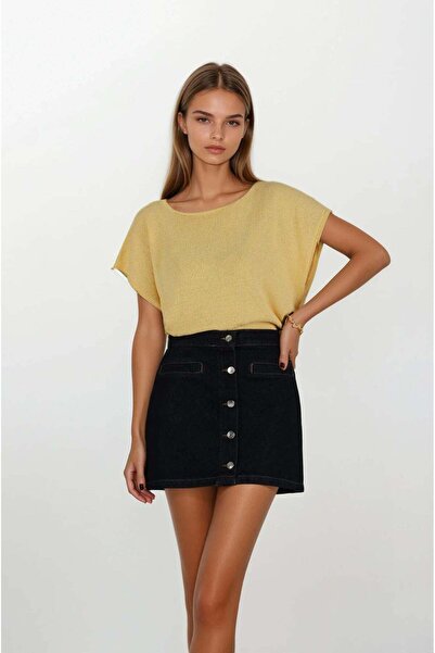 FABB Fusta mini din blugi