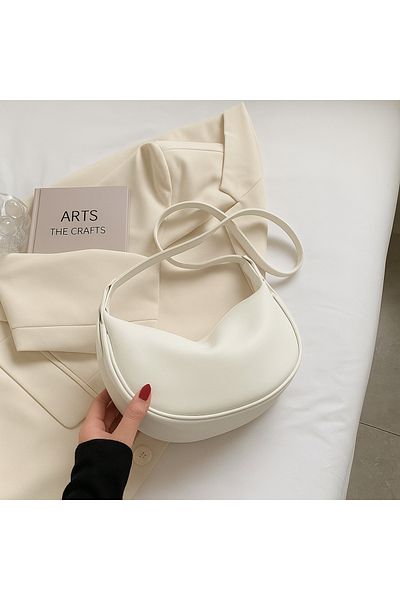NBİBAGS Women's Shoulder Bag Cross Adjustable Strap Bag Zippered Quality Craftsmanship Soft Leather
