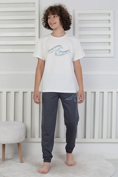 ZUZUNGA We Can Adjust the Printed Boys' Pajama Set
