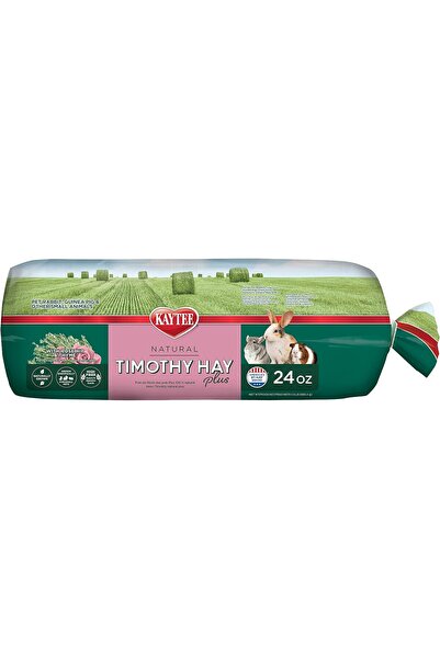 kaytee تبن تيموثي من كي تي، بالإضافة إلى ورد وزعتر، 6/24 أونصة، تبن حيوانات ص...