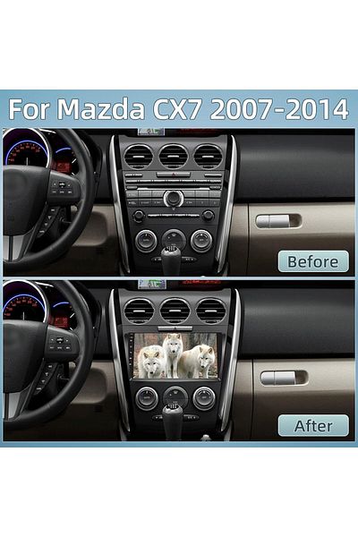 SHEZA STAR ستيريو سيارة أندرويد لسيارة مازدا CX-7 CX7 CX 7 2007-2014 2+32 جيجابايت مع كاميرا AHD