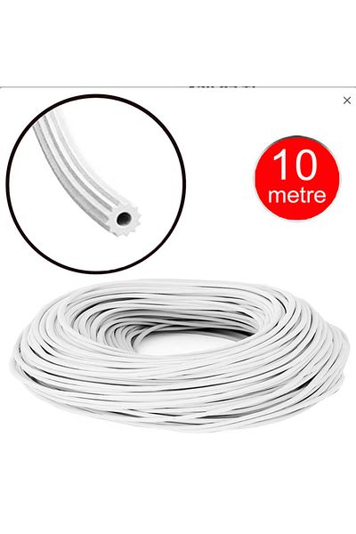 Urfakent White Fly Screen Wire Gasket Wick 10 Meters