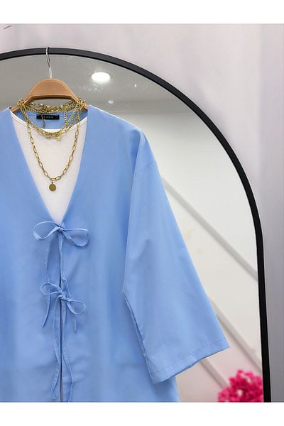 YEDİLALE Spring Kimono Tunic