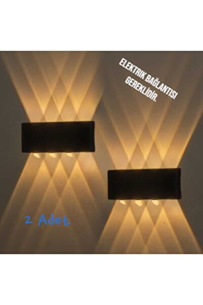 fullreyon 2 Adet 15 Watt, Amber Işık Ledli Çok Kaliteli İç ve Dış Mekan Aydın...