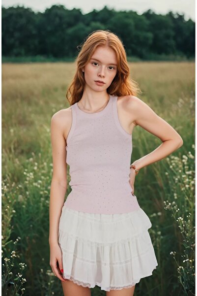 FABB Atlet Pink Zero Sleeve Stone