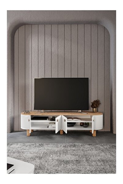 Mavikoltukdöşeme MS - MM 1613 / Bohem Oval Tv Sehpası