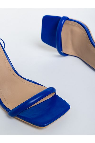 Kalapod Women's blue sandals made of eco-leather Berenise