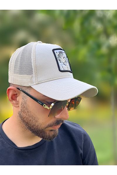 ZERAMİNE Beige Hat Unisex Model Adjustable