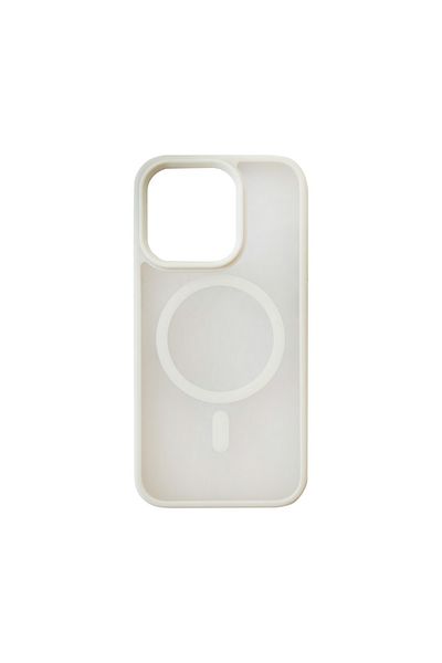Cellara CELLARA SHADE MAGSAFE COLLECTION BACK PROTECTIVE COVER FOR IPHONE 15 PRO MAX - WHITE