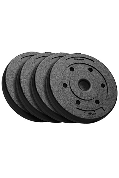 Rebel Set de discuri de greutate compozite active 4 x 2,5 kg, cu orificiu de ...