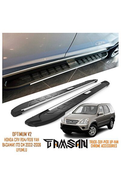 TAMSAN HONDA CRV RD4/RD9 OPTIMUM V2 MODEL YAN BASAMAK GRİ 173 CM 2002-2006 UY...