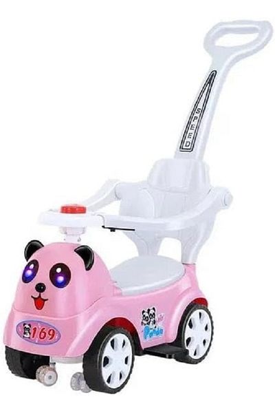 rexa Children's ride-on slide for boys and girls, multi-colored (pink)
