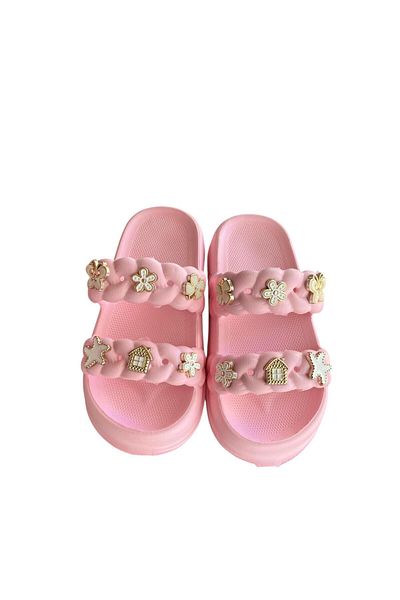 güven kundura Girl's Stone Slippers