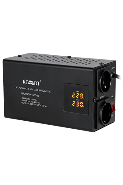 Kemot STABILIZATOR TENSIUNE AUTOMAT 1500VA PERETE