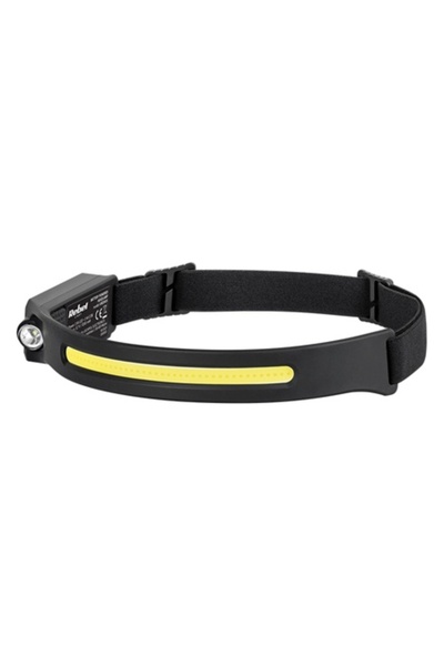 Rebel Φακός κεφαλής LED 3W+5W COB, Επαναφορτιζόμενος με USB-C, IPX4, 350 lm