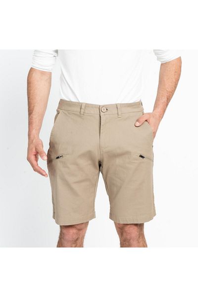Decathlon Tribord Men's Sailing Bermuda Shorts - Beige - Sailing 100