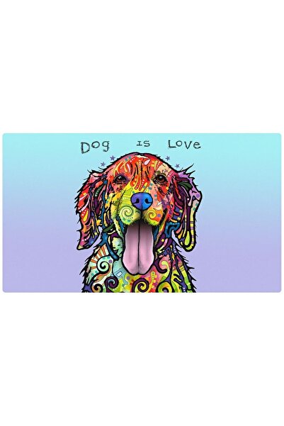 Drymate سجادات للكلاب دوج إز لوف 16 × 28 بوصة / 40 × 71 سم