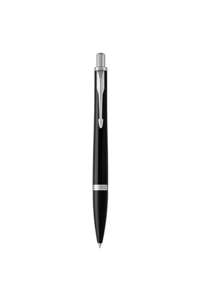 Parker Pix retractabil London Luxe din alamă cromată neagră