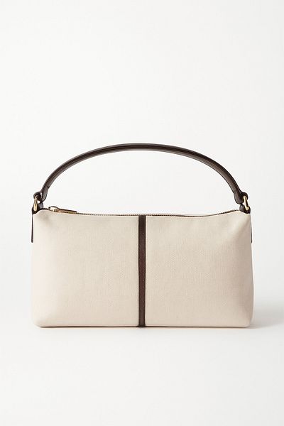 BAHELS Bitter Brown Nyra Canvas Hand and Shoulder Bag