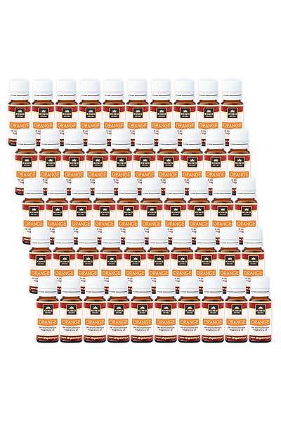 KingAroma Pack of 50 aromatherapy scented oils, Orange, Kingaroma, 10 ml