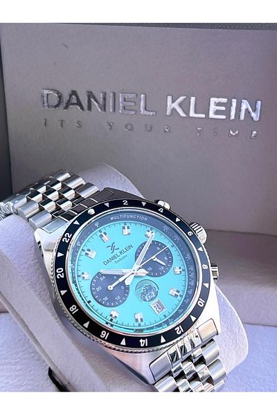 Daniel Klein Men's Wristwatch Fg.13994.6 with Inner Functions Active 30 Mt Water Resistant 2 Years Warranty