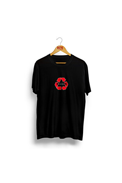 Butik KARMA / Muška majica crne boje / 100% pamuk, vrhunski kvalitet / standa...