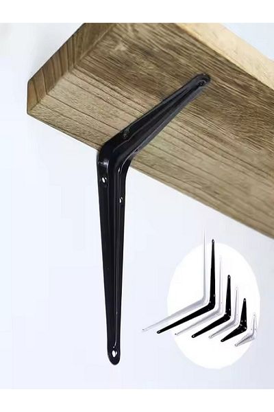 micasa Premium Quality Sleek Design Mitred Shelf Bracket