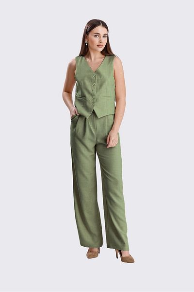 ikomteks Linen Vest Set