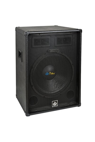 Dibeisi ProAudio PowerBox Ηχείο Γούφερ 15 ιντσών με Διπλά Τουίτερ, 300W