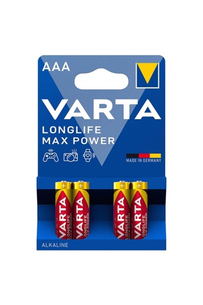 Varta BATERIE ALCALINA LR03 MAX POWER BLISTER 4 BUC