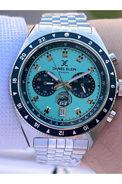 Daniel Klein Men's Wristwatch Fg.13994.6 with Inner Functions Active 30 Mt Water Resistant 2 Years Warranty