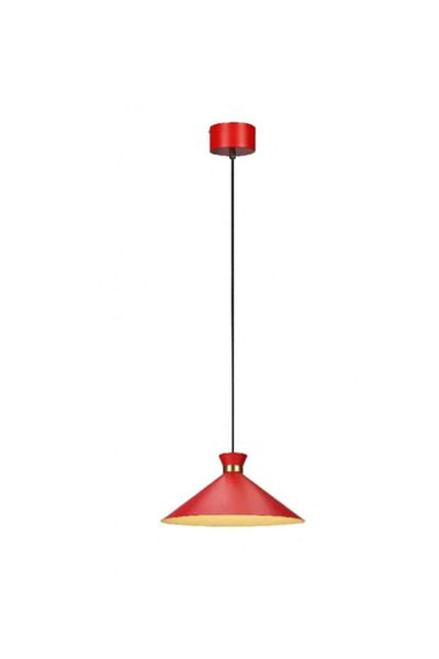OMC Pendant, red, E27, 1 x 28 W