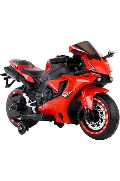 rexa 12V Electric Ride-On Motorcycle for Kids – Battery Operated with 1 Motor