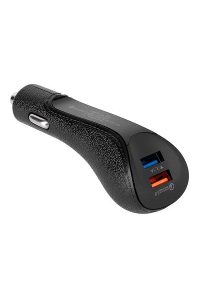 Rebel CAR CHARGER 2XUSB 5100MA QC 3.0 15W