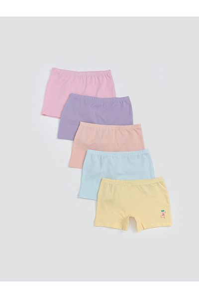 LC Waikiki Τυπωμένο κορίτσι Boxer 5 τεμαχίων