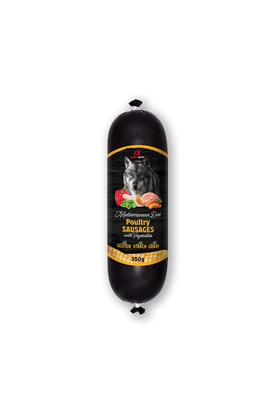 Alpha Spirit Mediterranean Sausage POULTRY with Vegetables 350g