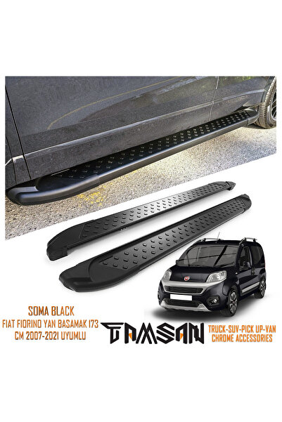 TAMSAN FIAT FIORINO SOMA MODEL YAN BASAMAK SİYAH 173 CM 2007-2021 UYUMLU