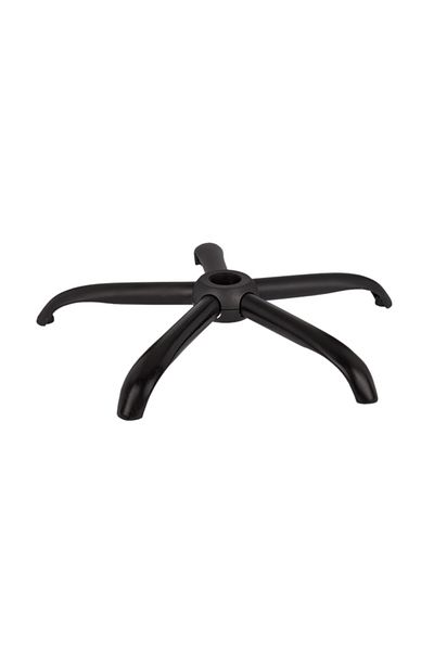 Depox Set de bază pentru scaun directorial din plastic, 64 cm și roți universale, cauciuc