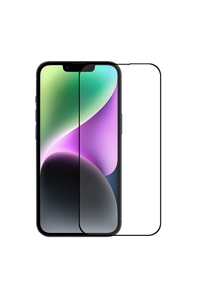 Cellara CELLARA 2.5D FULL COVER GLASS SCREEN PROTECTOR FOR IPHONE 15 PLUS/16 PLUS - BLACK