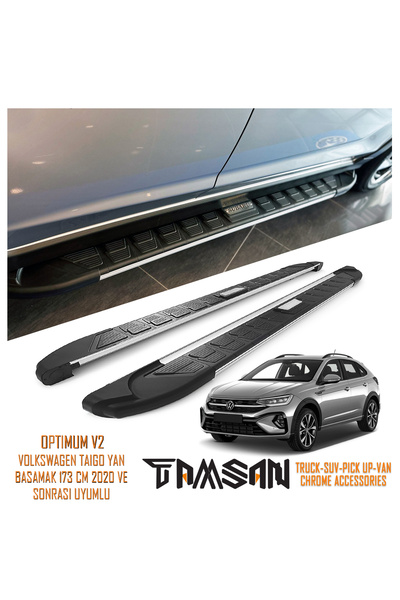 TAMSAN VOLKSWAGEN TAIGO OPTIMUM V2 MODEL YAN BASAMAK GRİ 173 CM 2020 VE SONRA...