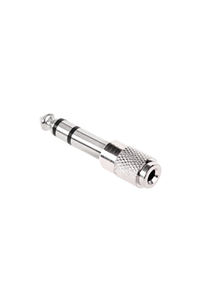 Lechpol Adaptor jack metalic de la 6.3mm tată la 3.5mm mamă